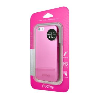 Etui do iPhone 6/6S Odoyo Soft Edge Protective Snap Case - różowe