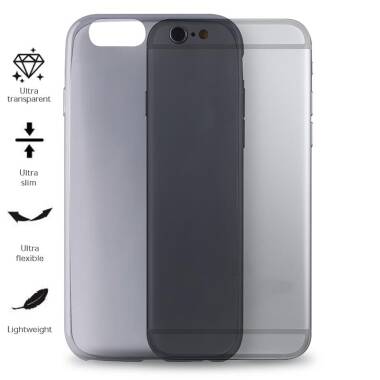 Etui do iPhone 7/8 Plus PURO 0.3 Nude - czarno przezroczyste