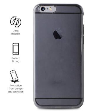 Etui do iPhone 7 PURO Plasma Cover Czarne przezroczysty