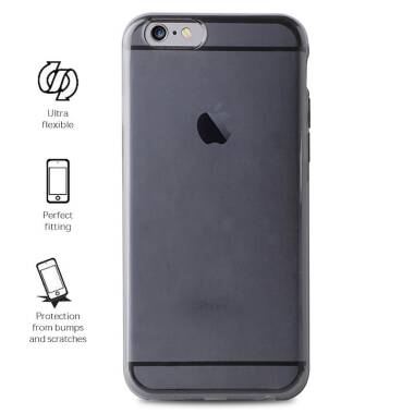 Etui do iPhone 7/8 Plus PURO Plasma Cover - czarno przezroczyste