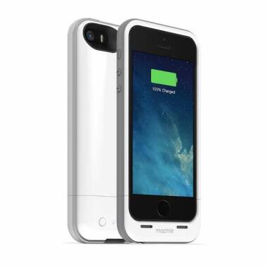 Etui z baterią Mophie do iPhone 5/SE/5S 1500mAh Srebrne