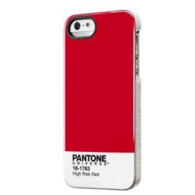 Etui do iPhone 5/5S/SE Case Scenario Pantone Universe Risk - czerwone 