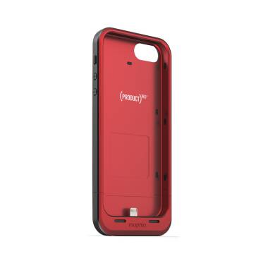 Etui z baterią 1500mAh do iPhone 5/5S/SE Mophie Juice Pack Helium - czerwone