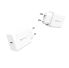 Ładowarka Adam 20W USB-C PD Elements Omnia F1 - Biała