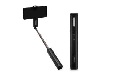 Selfie stick Spigen S550W LED - czarny