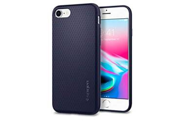 Etui do iPhone 7/8 Spigen Liquid - granatowe