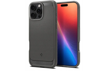 Etui do iPhone 16 Pro Max Spigen Rugged Armor MagSafe gray Rzeszów