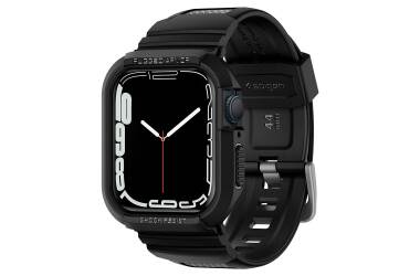 Etui do Apple Watch Spigen Rugged Armor Pro S4 44 mm - Czarne