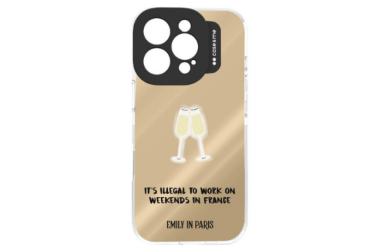 Etui do iPhone 16 Pro PURO Emily in Paris Rose