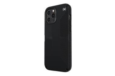 Etui iPhone 12 Pro Max z powłoką antybakteryjną Speck Presidio2 Grip - czarne 