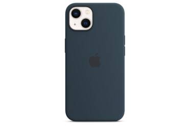 Etui do iPhone 13 Apple Silicone Case z MagSafe - błękitna toń 