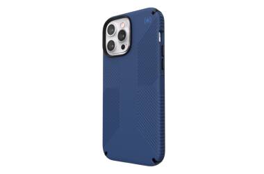 Etui do iPhone 13 Pro Max z powłoką MICROBAN Speck Presidio2 Grip - Coastal Blue/Black