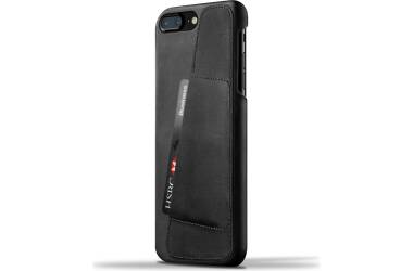 Etui do iPhone 7/8 Plus Mujjo Wallet skórzane - czarne