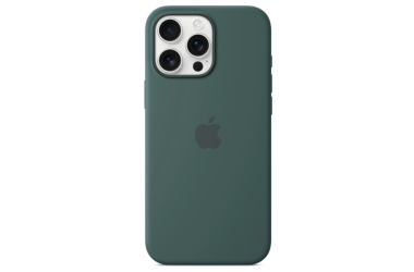 Apple Etui do iPhone 16 Pro Max Silicone Case Magsafe - Lake green