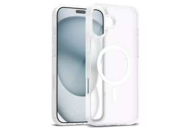 Etui do iPhone 17 Crong Hybrid Matte MAG Cover białe