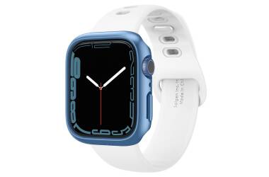 Etui do Apple Watch 45mm Spigen Thin Fit - niebieskie 