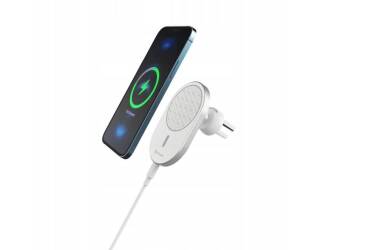 Uchwyt samochodowy Adam Elements Omnia C2 Magsafe w kolorze białym