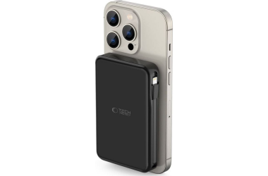 Powerbank Tech-Protect PB31 LifeMag Magnetic 10000 mAh czarny 5906302309269