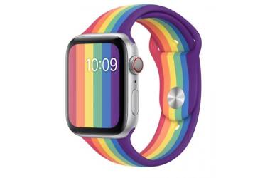 Pasek do Apple Watch 42/44mm Apple Pride Edition - tęczowy