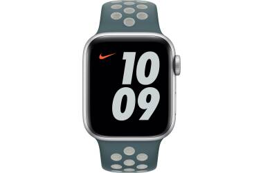Pasek do Apple Watch 38/40/41 mm silikonowy Nike+ - Hasta/Light Silver