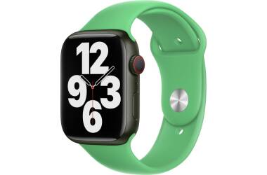Pasek do Apple Watch 42/45mm Silicone - Bright Green