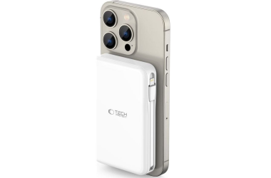 Powerbank Tech-Protect PB31 LifeMag Magnetic 10000 mAh biały 5906302309276