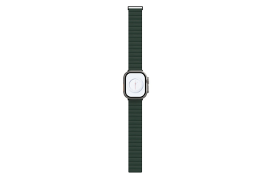 Pasek do Apple Watch 42-49MM JCPAL FlexDuo - Czarny/Ciemno zielony