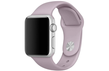 Apple Pasek 41, 42 silikonowy w kolorze lawendy