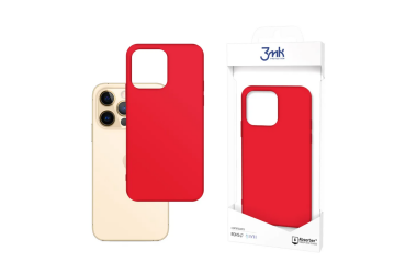 Etui do iPhone 13 Pro 3mk Matt Case - Strawberry/Truskawka 