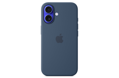 Apple Etui do iPhone 16 Silicone MagSafe - Denim