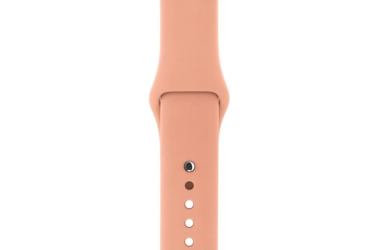 Apple Pasek apple watch 44 silikonowy w kolorze brzoskwiniowym S/M/L