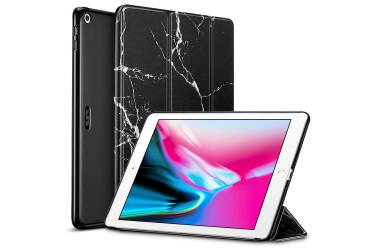 Etui do iPad 2018/2017 ESR Marble - czarne