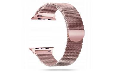 Branzoleta mediolańska do Apple Watch 42/44/45/49 mm Tech-Protect - różowe złoto