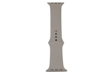 Apple Pasek do Apple Watch 41 silikonowy w kolorze jasnoszarym S/M/L