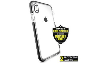 Etui do iPhone X PURO Impact Pro Flex Shield - czarne