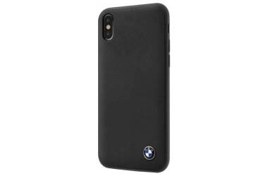 Etui do iPhone X BMW Leather Signature - czarne