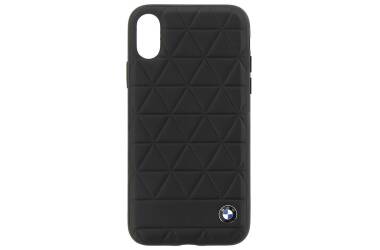 Etui skórzane iPhone X/Xs BMW Hexagon Case - czarny