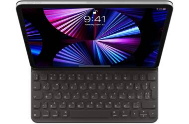 Klawiatura Apple Smart Keyboard Folio do iPada Pro 11 (1 do 4 generacja) Ukrainian - czarna