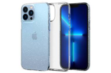 Etui do iPhone 13 Pro Spigen Liquid Crystal Glitter - przezroczyste