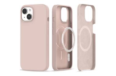Etui iPhone 15 Tech-Protect Silicone MagSafe - Różowe 