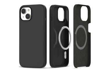 Etui do iPhone 15 Plus Tech-Protect Silicone MagSafe - czarne