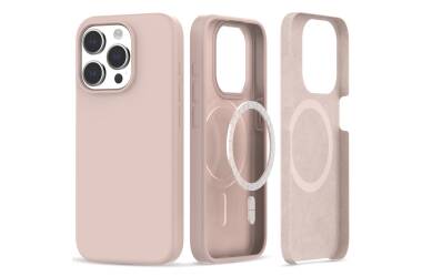 Etui do iPhone 15 Pro Max Tech-Protect Silicone MagSafe - różowe
