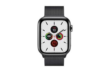 Pasek ze stali nierdzewnej do Apple Watch 42/44/45/49 mm Crong Milano Steel - czarny