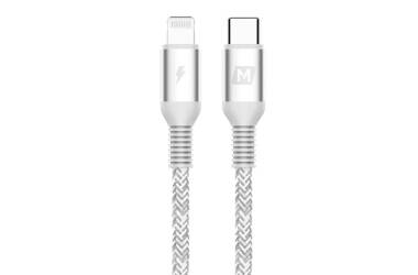 Kabel do iPhone/iPad USB-C/Lightning Momax Elite Link 1.2m - srebrny