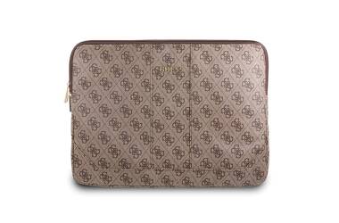 Etui na Macbooka Air/Pro 13 Guess 4G Uptown Computer Sleeve - brązowe