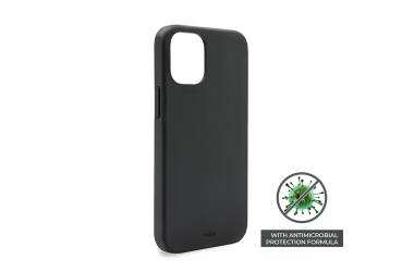 Etui iPhone 12 Mini z ochroną antybakteryjną PURO ICON - czarne