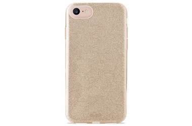 Etui do iPhone 6/6s/7/8/SE 2020 PURO Glitter Shine Cover - złote 
