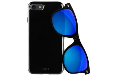 Etui do iPhone 7/8/SE 2020 PURO Sunny Kit - czarne