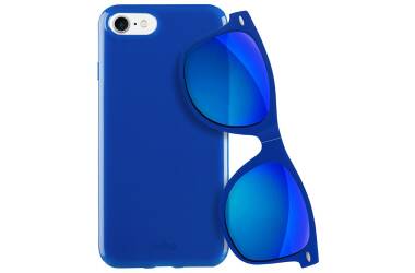 Etui do iPhone 7/8/SE 2020 PURO Sunny Kit - niebieskie 