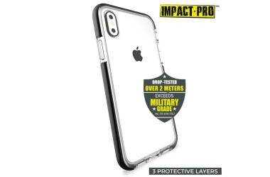 Etui do iPhone XR PURO Impact Pro Flex Shield - czarne